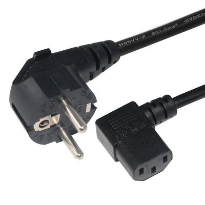 ποιότητας  Waterproof 2pin EU Standard Power Cord IEC 320 Home Appliance C13 Mains Cord European VDE Plug εργοστάσιο